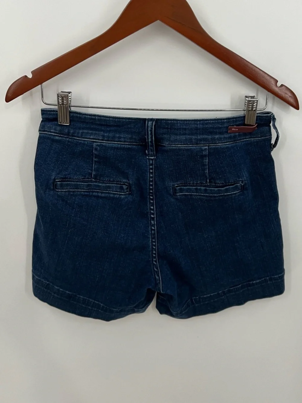 Anthropologie Pilcro & the Letterpress Women’s Dark Blue Denim Shorts - Picture 2 of 8